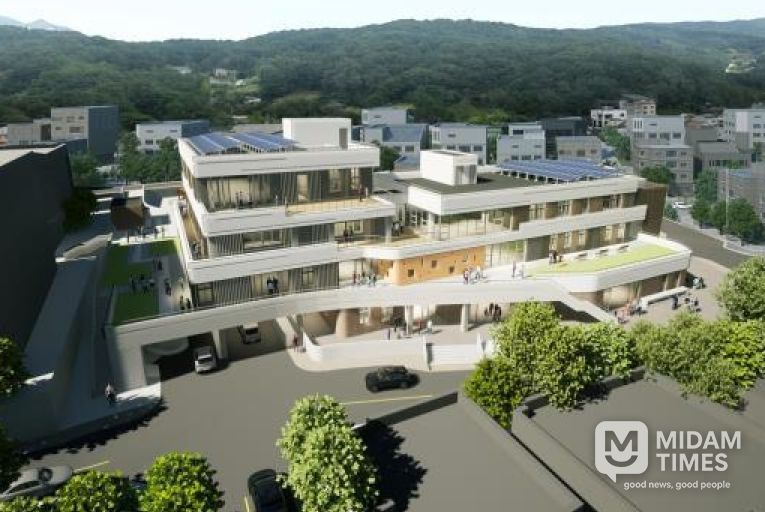 계룡복합문화센터 조감도