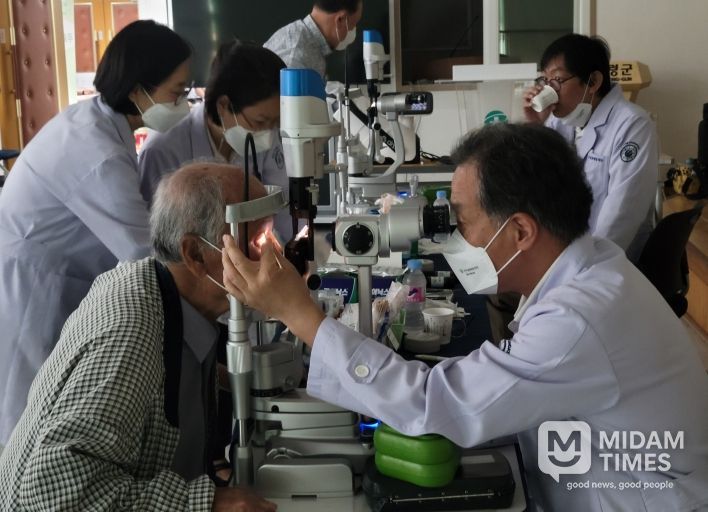 고령군 실명예방 위한 『무료 노인 안(眼)검진』 실시