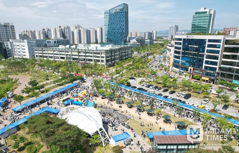 빛가람혁신도시 전경.