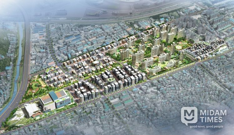 안심뉴타운 조감도