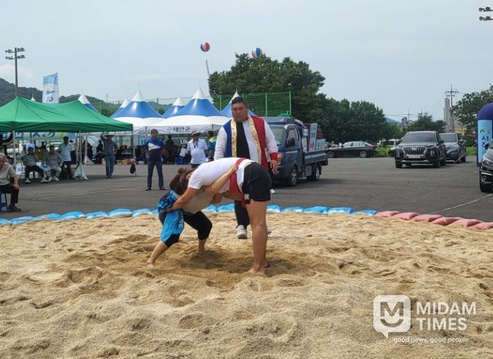 2024년 민속대제전 씨름 경기