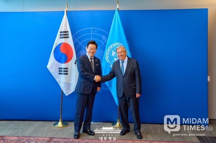 유엔 사무총장 면담(대통령실)