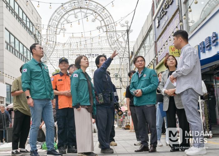여주시 조정아 부시장, 추석명절 전통시장 합동안전점검 실시