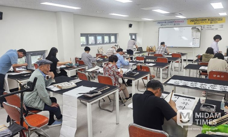 함양문화원 문화학교 서예반, 각종 서예대회에서 다수 수상