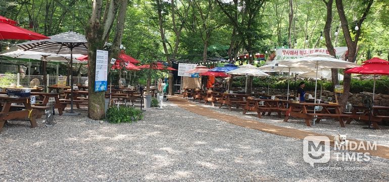 달성군 가창면 우록리 우록소하천(조치전)