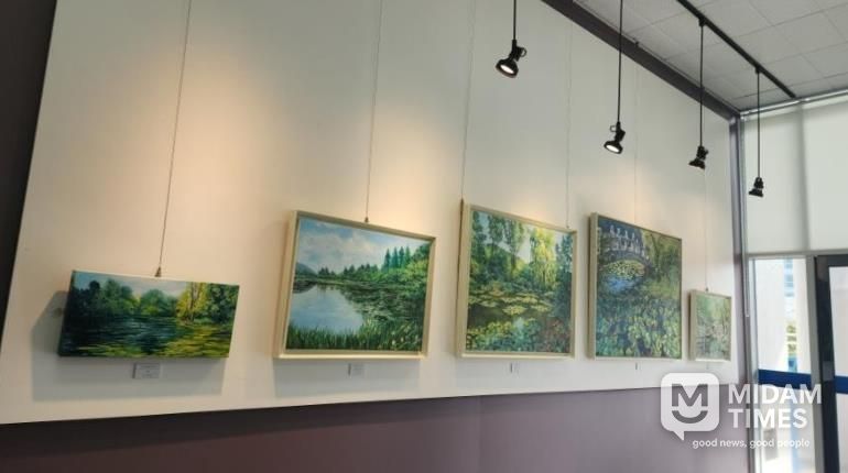 남부도서관, 오나영 작가 작품전