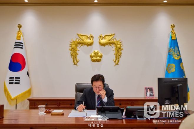 한국·태국 정상 통화(대통령실)