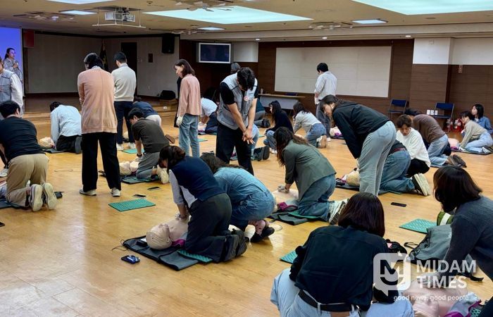 대구 중구, 직원 및 협의단체 회원 대상 심폐소생술 교육 실시