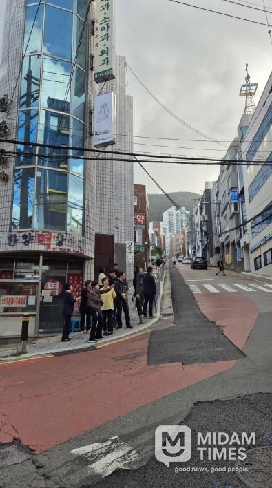 17일 반산초 통학로 점검 모습