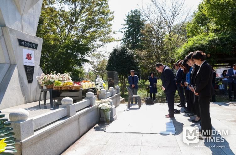 순천시의회 여순특위, 여순사건 77주기 맞아 희생자 추모