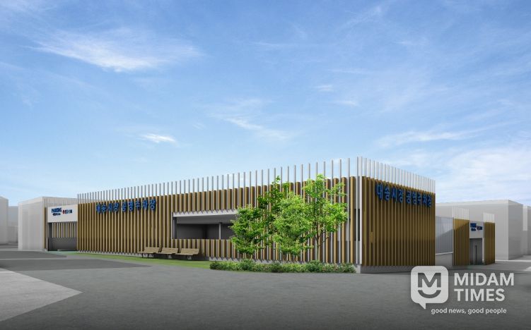 대송시장 공영주차장 조감도