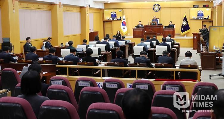 서산시의회, 제309회 임시회 개회