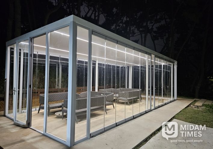 부산 남구,‘이기대 큰고개쉼터 카페형 쉼터 및 정원사업’ 준공