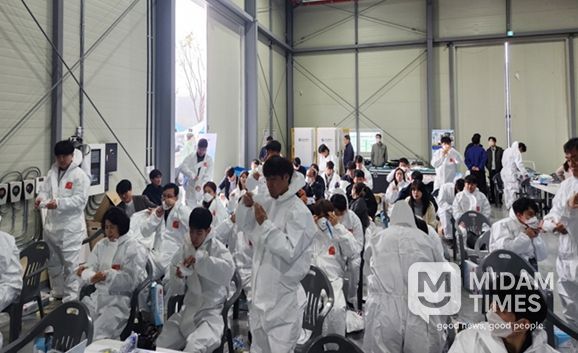 2025년 상반기 현장대응요원 방재복 착용 실습 및 장비숙달