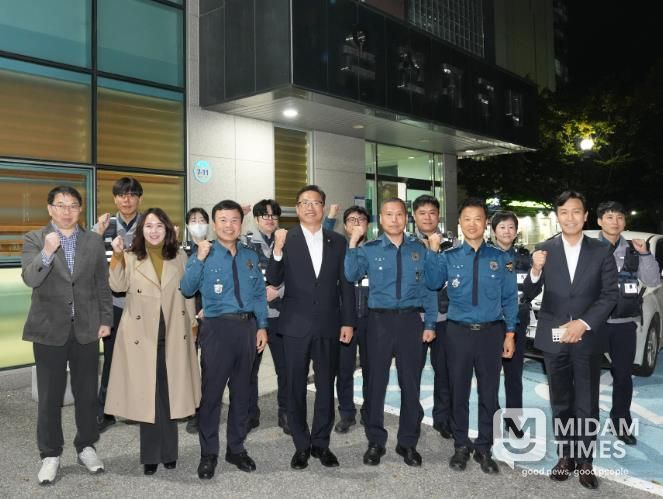 아산시의회, 경찰의 날 맞이 온천지구대 격려 방문