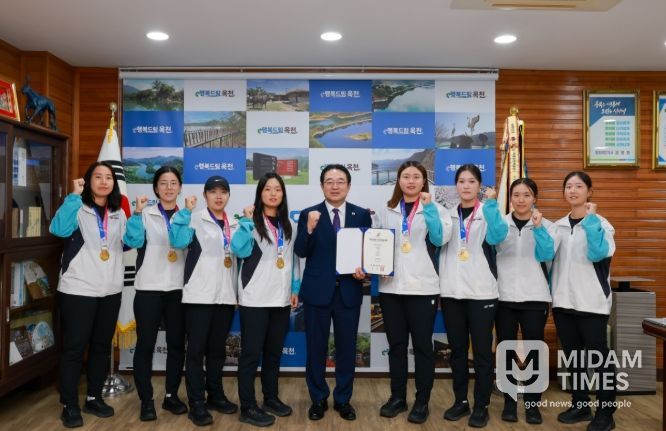 옥천군 실업팀 3관왕 석권