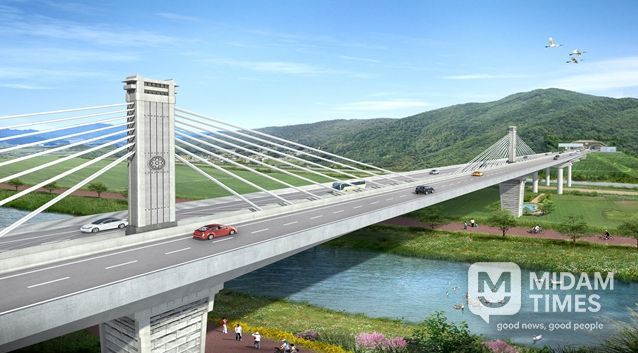 새만금~전주 고속도로 건설 조감도