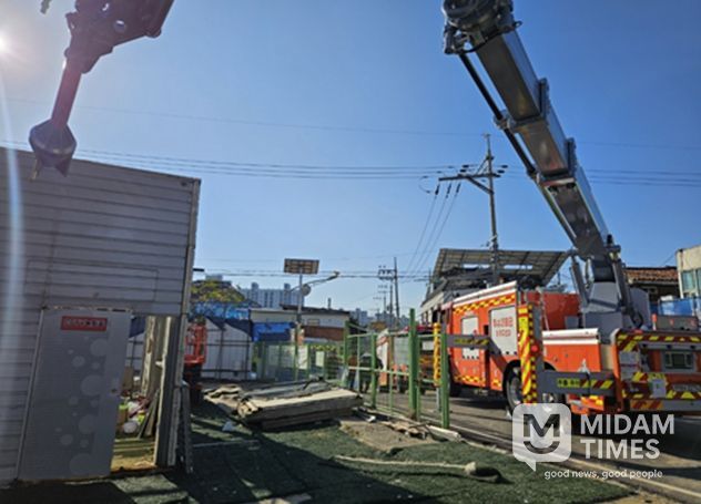 전북소방, 무인파괴방수차로 특수재난 대응력 검증