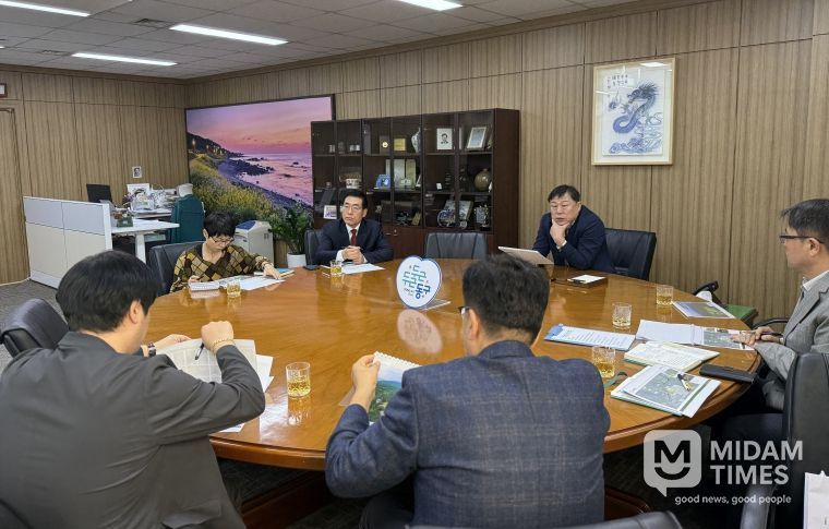 테마 숲길 조성 중간보고회