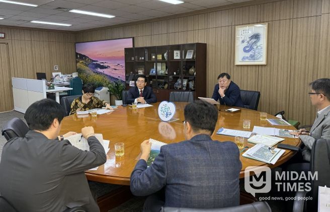 테마 숲길 조성 중간보고회