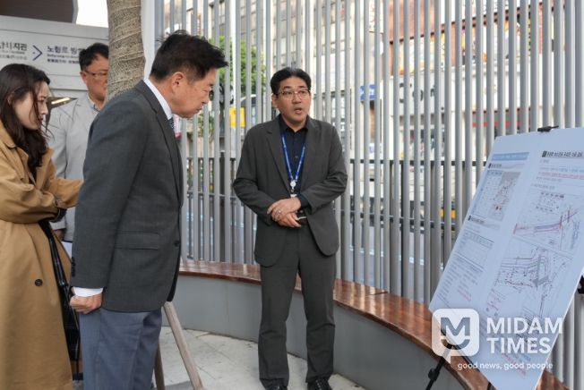 서광로 BRT 구간 현장점검