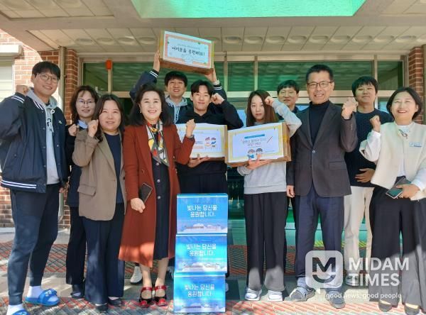 당진교육지원청, 2026학년도 수능 D-day! 고3 수험생들을 위한 따뜻한 격려 방문 나서