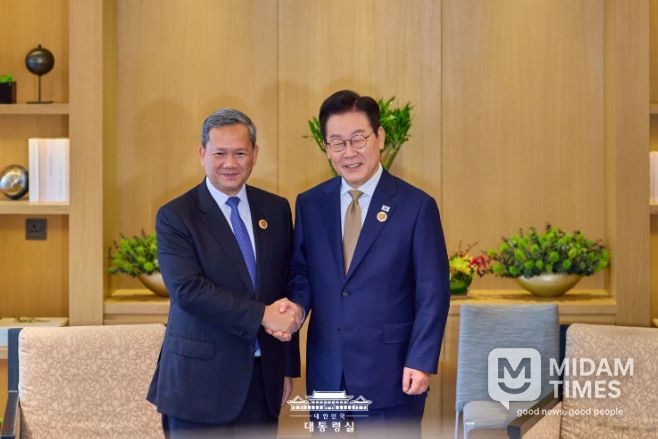 한국·캄보디아 정상회담(대통령실)