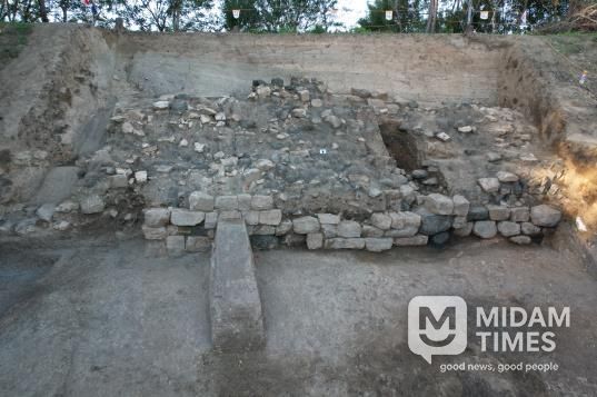 삼례토성 조사 후 전경