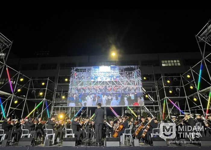 영도구립 청소년오케스트라, 제80회 해양대학교 축제(靑流) 전야제 공연 참여