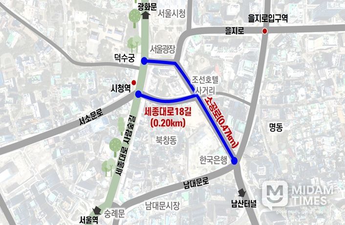 사업구간 위치도