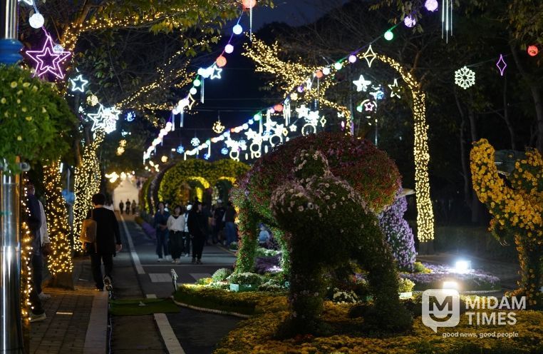해남미남축제 즐길거리 (국화향연)