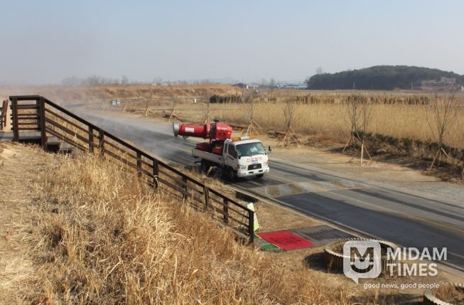 야생조류 AI바이러스 검출! 경남도, 철새도래지 등 방역관리