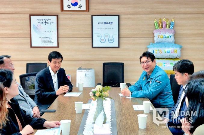 권순용 의원, 학교급식 현장 점검 및 조리 실무사 의견청취’간담회