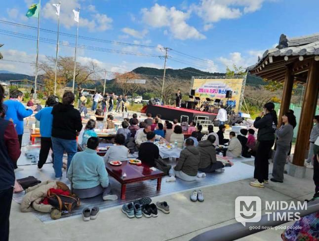 울주군 HD현대중공업 새마을금고, 상북면 명촌리 농촌봉사활동
