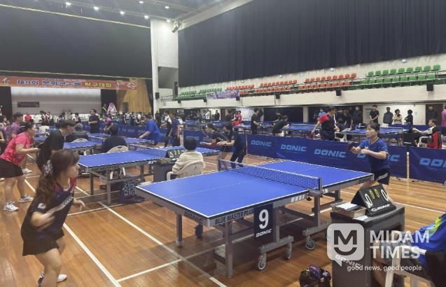 제9회 봉화군수배 탁구 대회 성료