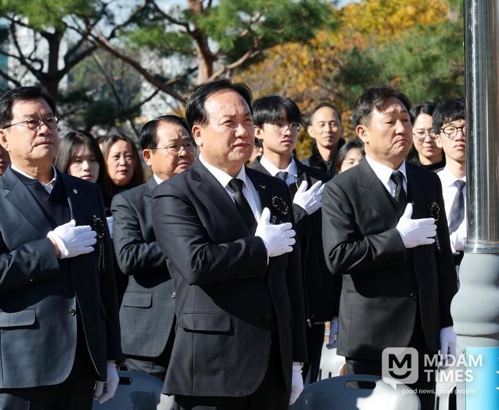 오산시, ‘제45회 자유수호 합동위령제’ 거행