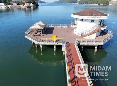 통영 북신만 해상산책로,