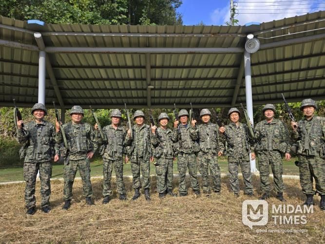 산청 특전예비군 중대, 입영훈련 실시
