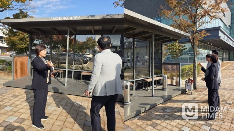 김원순 의원, 국민체육센터 흡연실 '청소년 간접흡연' 개선 나서