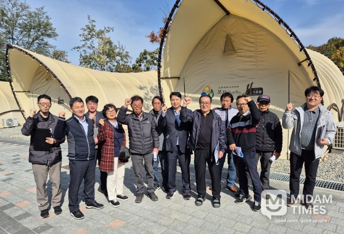 괴산군, 경주시 친환경에너지타운 견학 현장점검