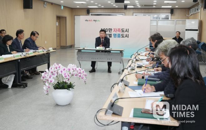 중대재해 예방 위한 안전점검 회의