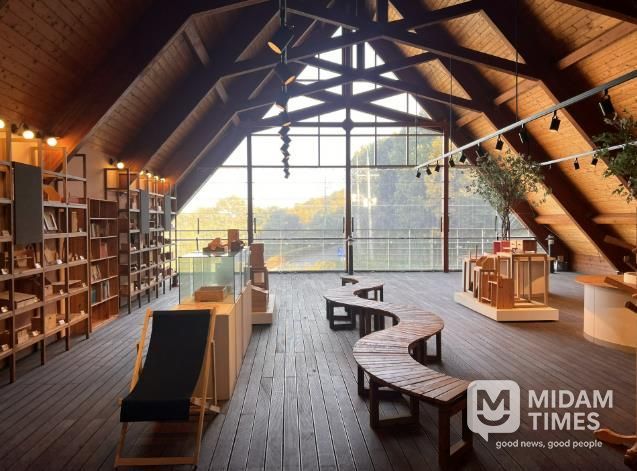 상주시 목재문화체험장‘목재라운지’새단장