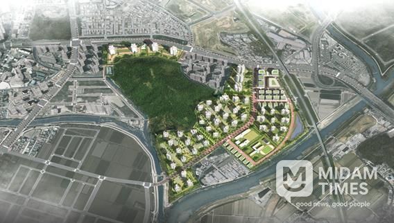 용두지구 조감도