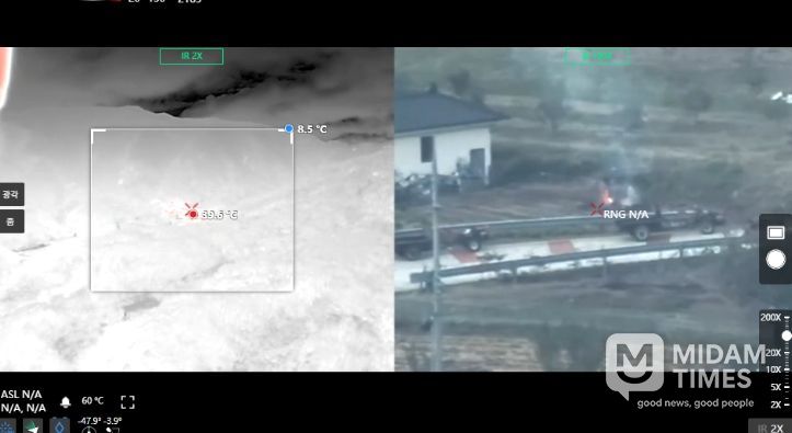 드론을 활용한 소각산불 밀착 감시