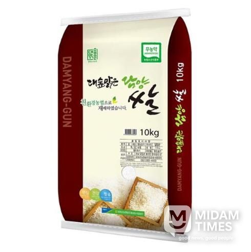 담양 친환경 쌀, 서울시 학교급식 납품업체로 선정