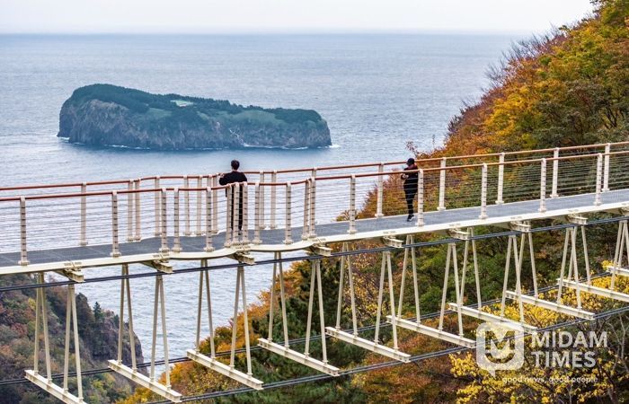울릉 울렁다리 준공-새로운 관광 랜드마크로 도약