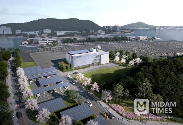 해양경찰위성센터 조감도