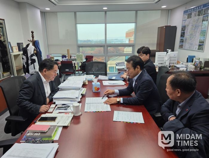 국회 방문 2026년 국가예산 반영 총력 건의