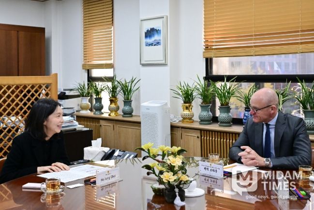 독일 콘라드 아데나워재단 한국사무소 대표와 면담