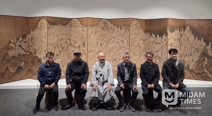 조계종 종정 성파스님, 진주전통공예비엔날레 방문